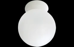 Rondo tak/vegglampe E27 IP44 - Hvit