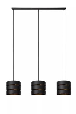 Rosas takpendel 3-lys