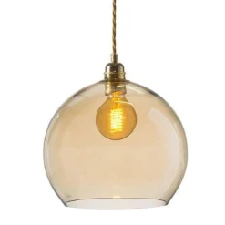 Rowan takpendel 28 cm Golden Smoke/gull