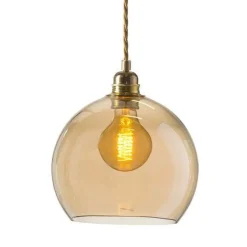 Rowan takpendel 22 cm Golden Smoke/gull