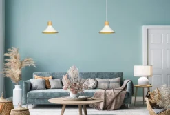 Rowen takpendel 25 cm - Hvit/Tre