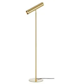 Ruben gulvlampe - Børstet Messing