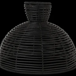 Runde utendørs lampeskjerm 37 cm IP44 - Svart