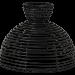 Runde utendørs lampeskjerm 26 cm IP44 - Svart