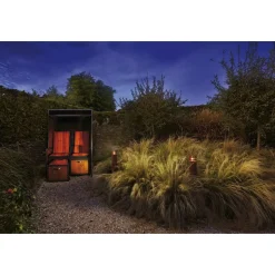 Rusty rund pullert 70 cm IP55