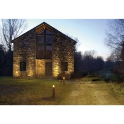 Rusty rund pullert 70 cm IP55