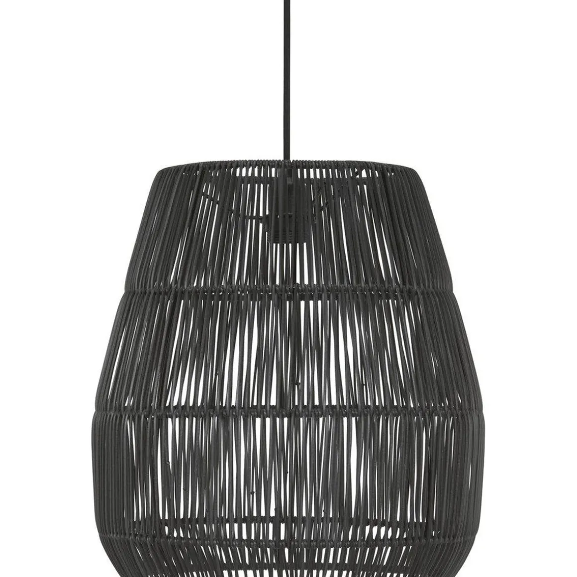 Saigon takpendel utendørs 38 cm - Svart