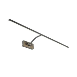 Sawa vegglampe 7W 3 steg dim - Matt Nikkel