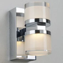 Selena vegglampe IP21 2x5W dimbar - Krom