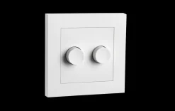 SG LEDDim dobbel dimmer - 2x100W - Hvit