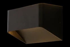 Søgne vegglampe opp/ned utendørs IP54 10W 3000K - Svart