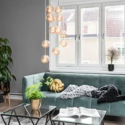 Skyfall takpendel - Amber