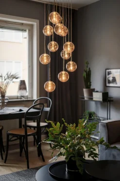 Skyfall takpendel - Amber