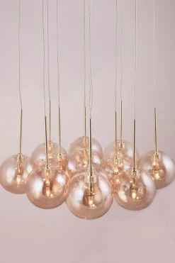 Skyfall takpendel - Amber