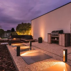 Slotbox pullert 40 cm 8W 3000 Kelvin IP44