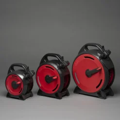 Slynge 1200 LED, 37 meter julelys på trommel IP44 - Varmhvit