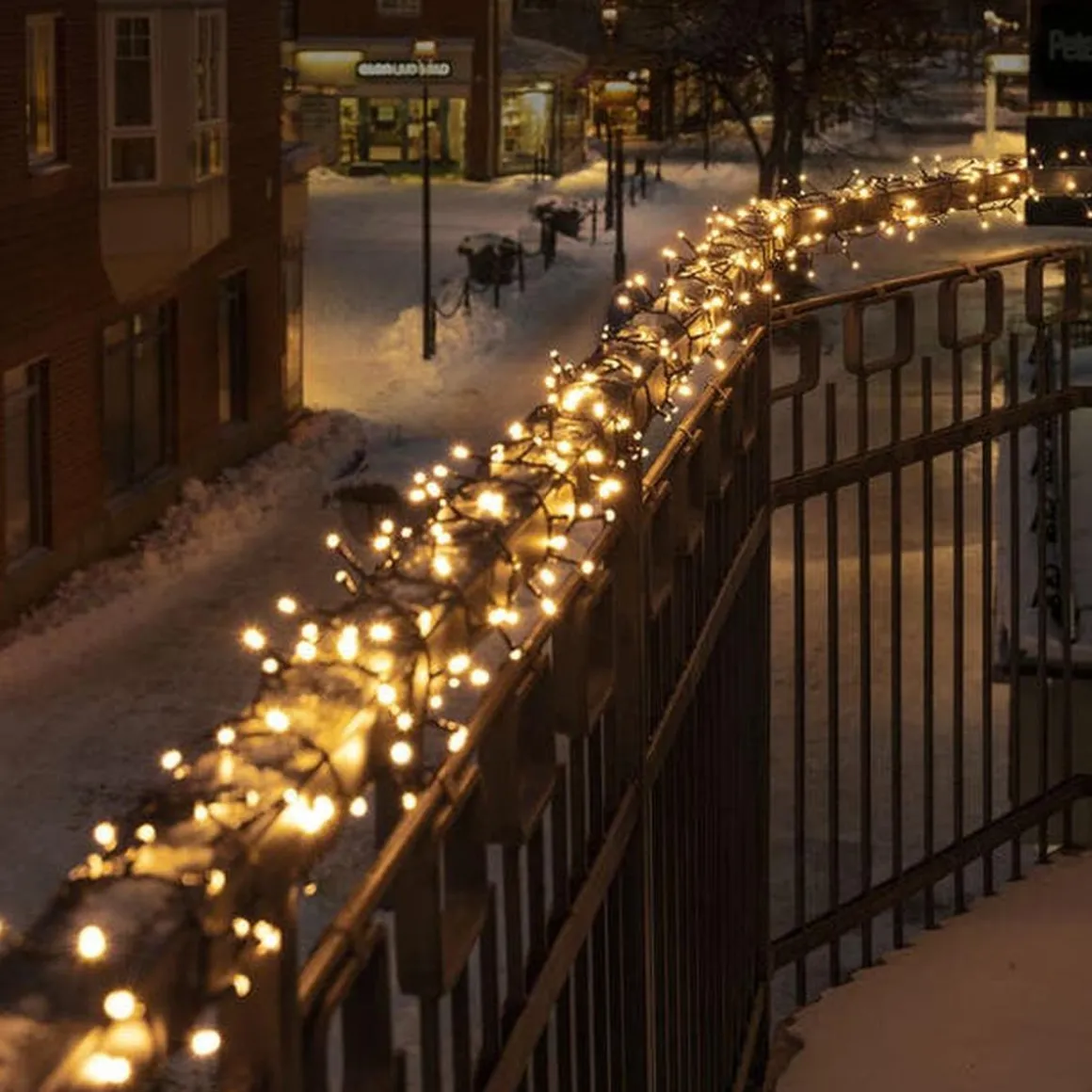 Slynge cluster 800 varmhvit 17,5 meter IP44 - utendørs