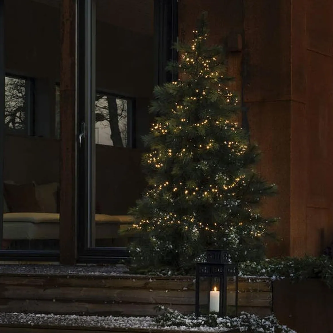 Slynge cluster 800 varmhvit 17,5 meter IP44 - utendørs