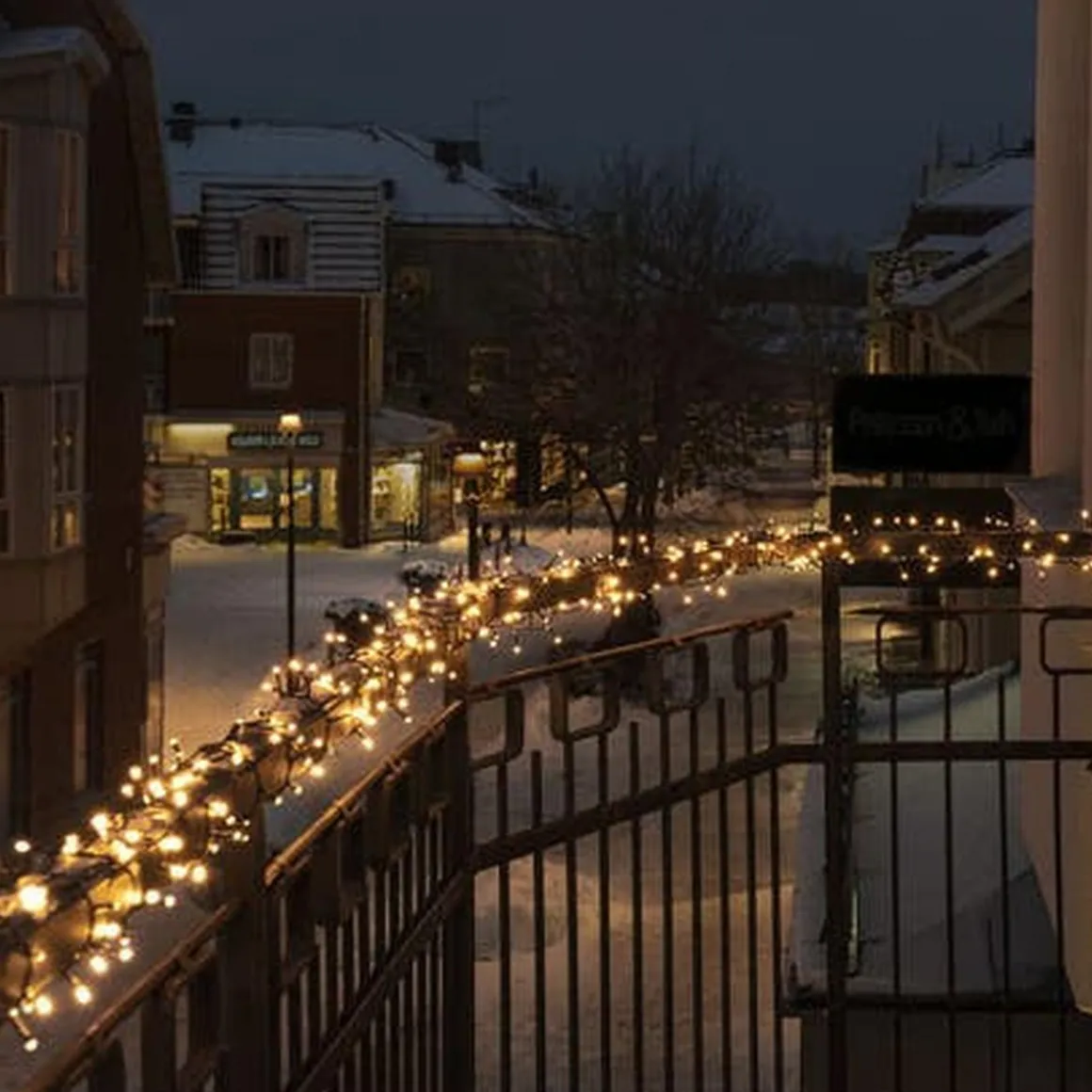 Slynge cluster 800 varmhvit 17,5 meter IP44 - utendørs