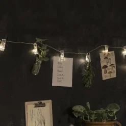 Slynge med 12 LED Fotoklyper