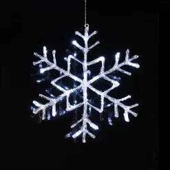 Snowflake / Snøfnugg - Kald hvit ute og innendørs