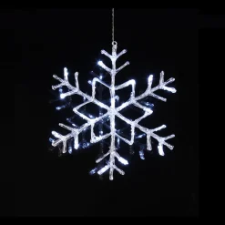 Snowflake / Snøfnugg - Kald hvit ute og innendørs