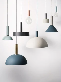 Socket takpendel lav - rosa