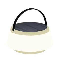 Solar bordlampe 2,2W 2700 Kelvin IP44 utendørs med solcelle