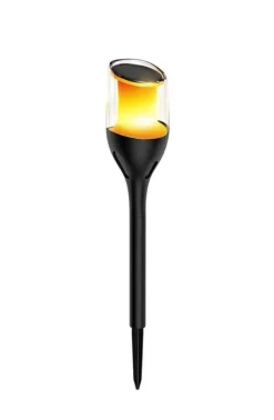 Solar Flame hagebelysning 1W 1600K IP65 - Solcelle