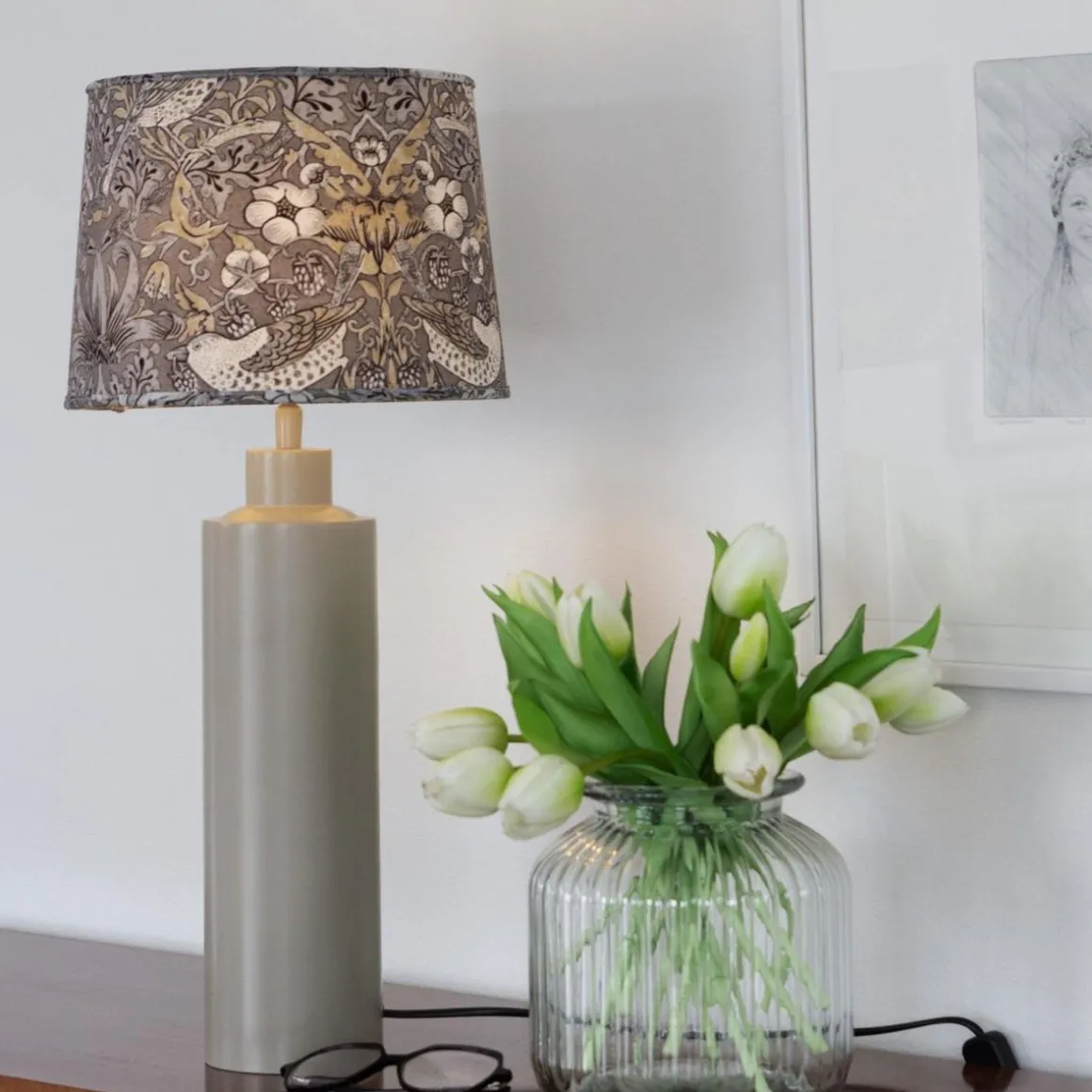 Solo mønster 58 bordlampe