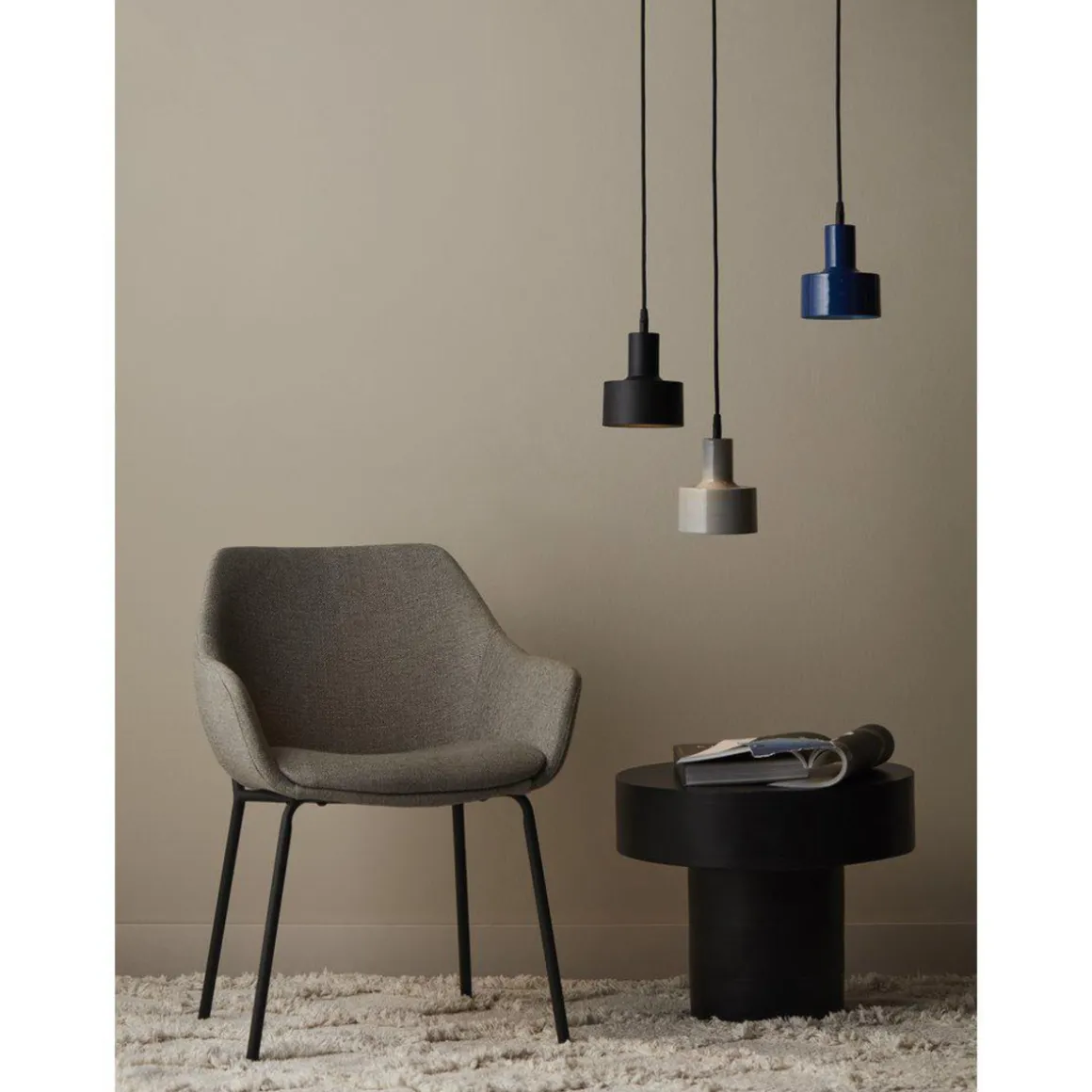 Solo vinduspendel - Svart