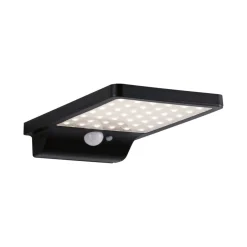 Solveig vegglampe utendørs 4,8W 3000 Kelvin m/bevegelses sensor - Solcelle