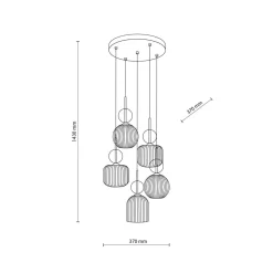 Sophia takpendel 5-lys