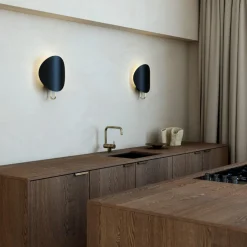 Spargo vegglampe - Svart/Messing