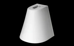 Spike 920 lumen 11W LED + opplys 6W - Skumringssensor og stikkontakt - Hvit