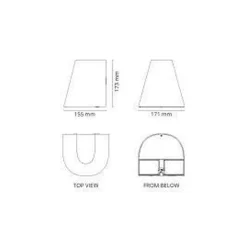 Spike grafitt 1100 LED + opplys