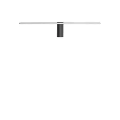 Spin vegglampe small 66 cm 9W 3000K - Svart