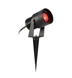 Spot 6w flerfarget - Garden 24 - Svart