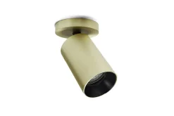 Spoton Circle takspot 1 lys GU10 - Messingfarget