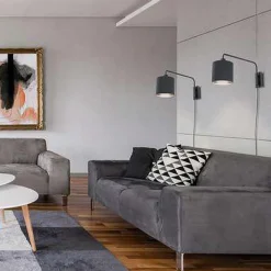 Staiti vegglampe - Svart