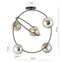 Stardom taklampe 5-lys