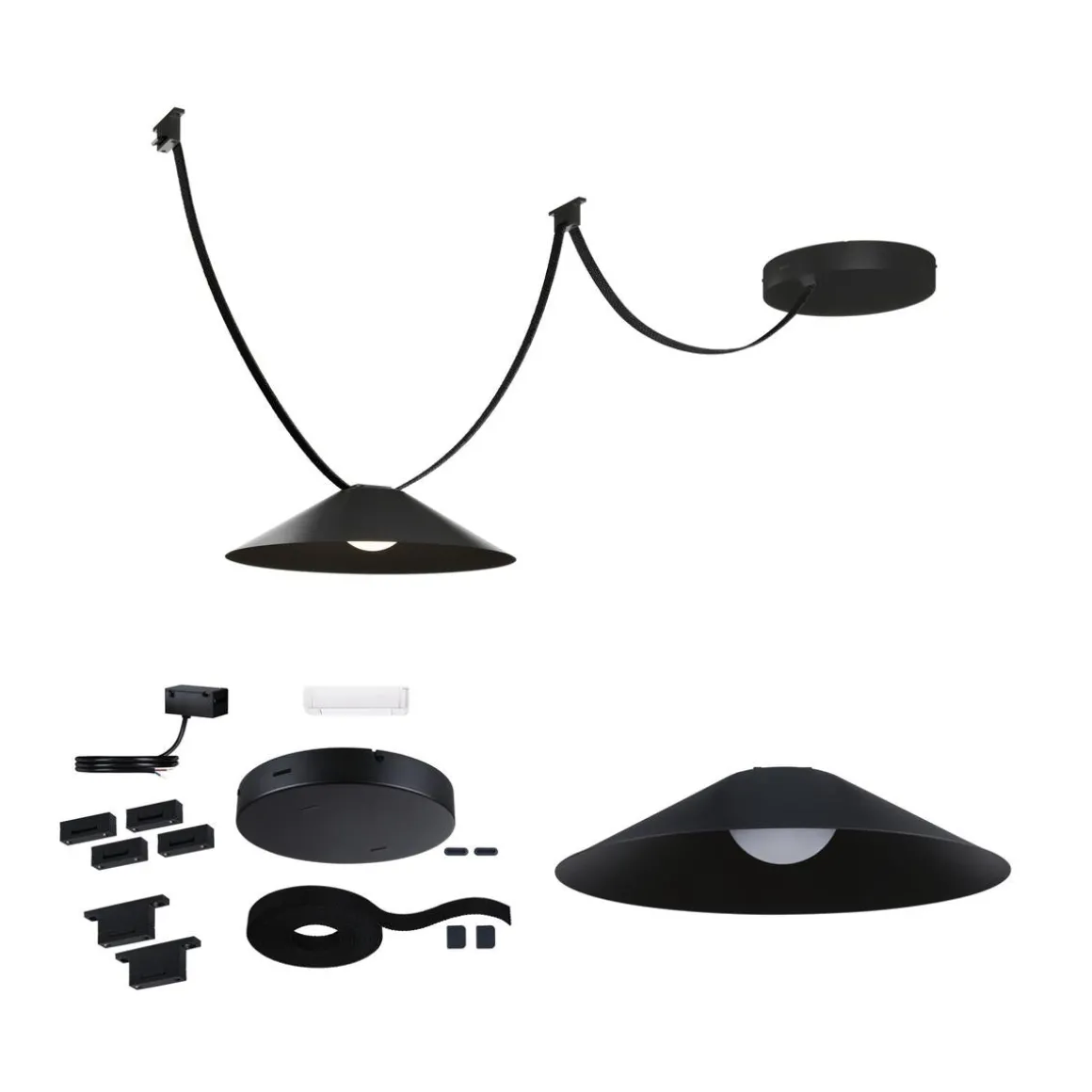 Startsett for ULine belte system 12W Cone pendel