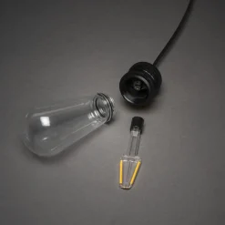 Startsett Lysslynge 10 lys, nedheng utskiftbar - Amber