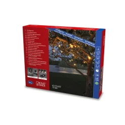 Startsett Lysslynge 10 lys med tykk ledning - Amber