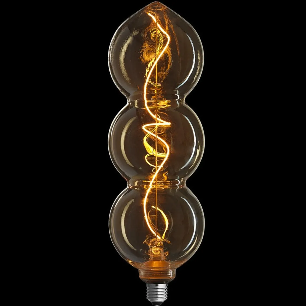 3-Steg Triple 4W 1800K - E27 - Gold