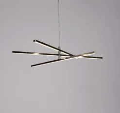 Stick takpendel 60 cm dimbar led - Krom