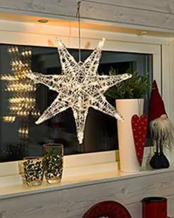 Stjerne akrylplast 45 cm