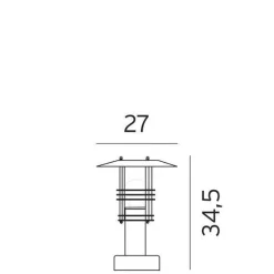Stockholm 284 portstolpe