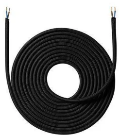 Stoffledning 4 meter uten jord - Svart