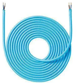 Stoffledning 4 meter uten jord - Turkis